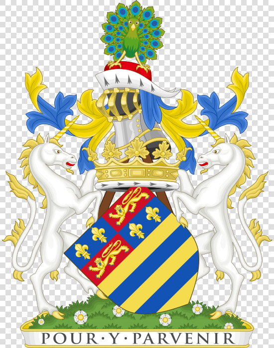 Coat Of Arms Of The Duke Of Rutland   Coat Of Arms Unicorn Transparent Background  HD Png DownloadTransparent PNG