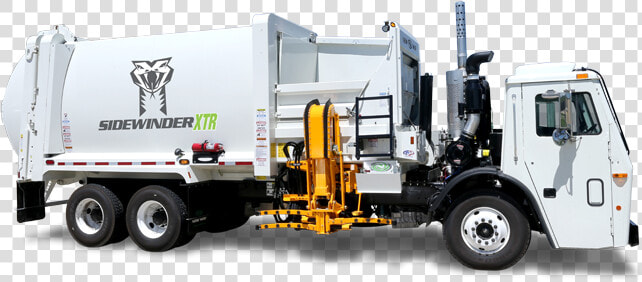 Garbage Truck Side Loader  HD Png DownloadTransparent PNG