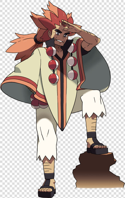 Alder Pokemon  HD Png DownloadTransparent PNG