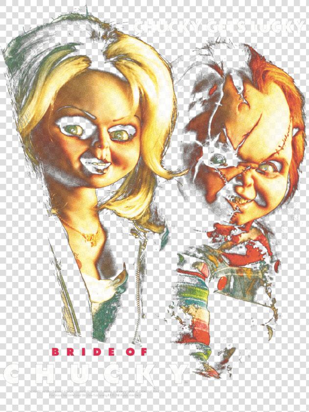 Bride Of Chucky Chucky Gets Lucky Men S Regular Fit   Bride Of Chucky  HD Png DownloadTransparent PNG