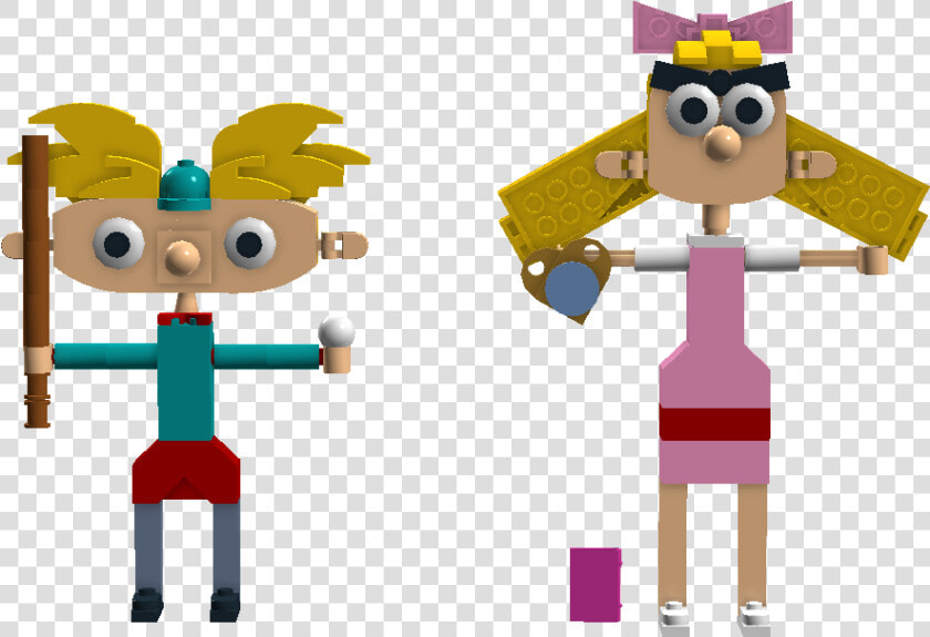 Lego Ideas Product Hey Arnold And Helga   Nickelodeon Hey Arnold Lego  HD Png DownloadTransparent PNG