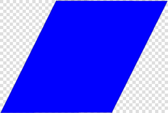 Rhombus Cliparts   Blue Rhombus  HD Png DownloadTransparent PNG