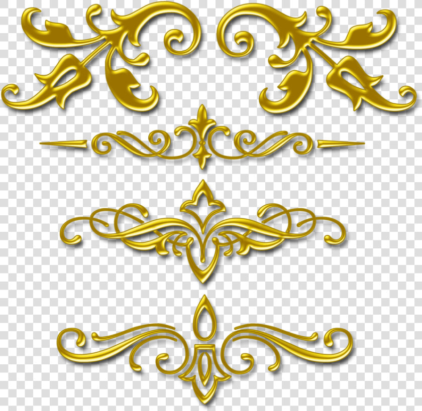 Jpg Transparent Library Filigree Clipart Rococo   Clipart Gold Corner Border  HD Png DownloadTransparent PNG