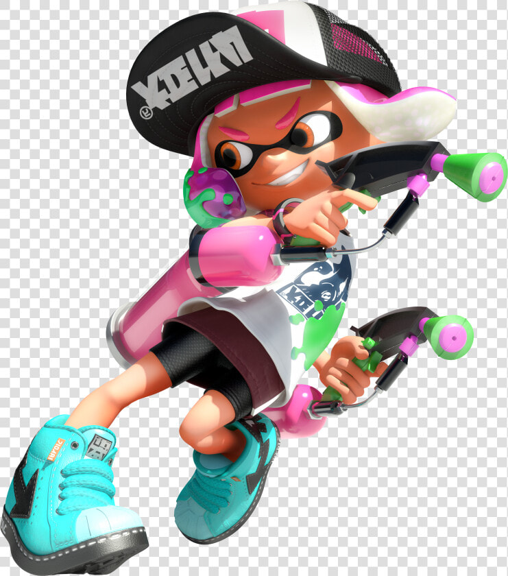 2 Clipart Splatoon   Inkling Girl Splatoon 2  HD Png DownloadTransparent PNG