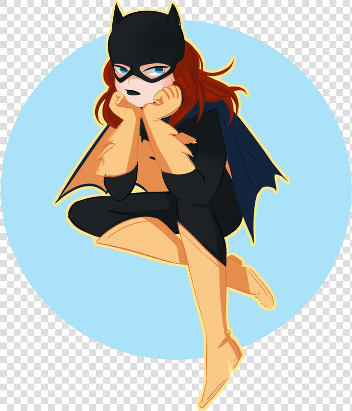 Transparent Batgirl Art  HD Png DownloadTransparent PNG