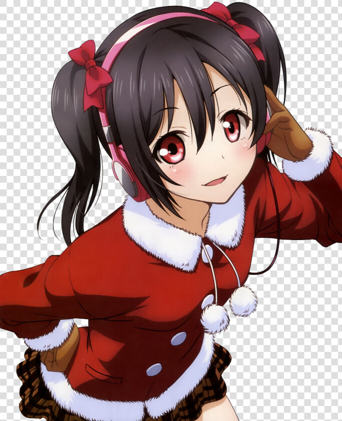 Nico Yazawa Hatsune Miku Christmas   Png Download   Love Live Nico Christmas  Transparent PngTransparent PNG