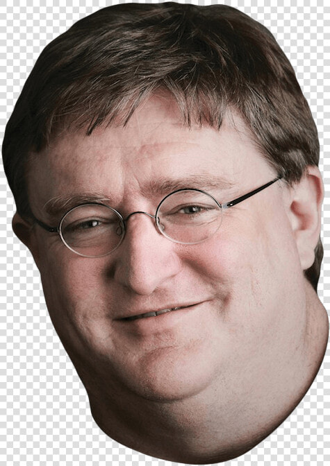 Gaben Smile   Gabe Newell  HD Png DownloadTransparent PNG