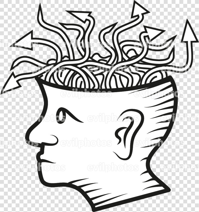 Brain Drawing Vector And Stock Photo   Drawing  HD Png DownloadTransparent PNG