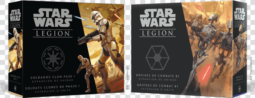 Star Wars Legion Phase I Clone Troopers Unit Expansion  HD Png DownloadTransparent PNG