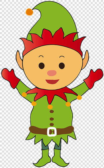 Elfo Babbo Natale Disegno  HD Png DownloadTransparent PNG