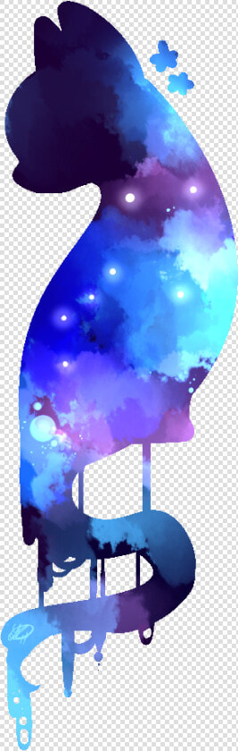 Galaxy Cat By Shadowaphelion On Deviantart   Drawings Of Galaxy Cat  HD Png DownloadTransparent PNG