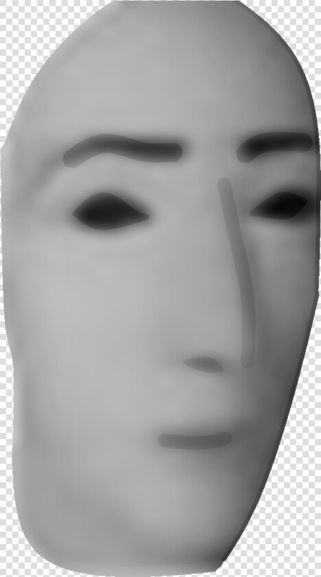 Surreal Memes Wiki   White Face Mask Meme  HD Png DownloadTransparent PNG