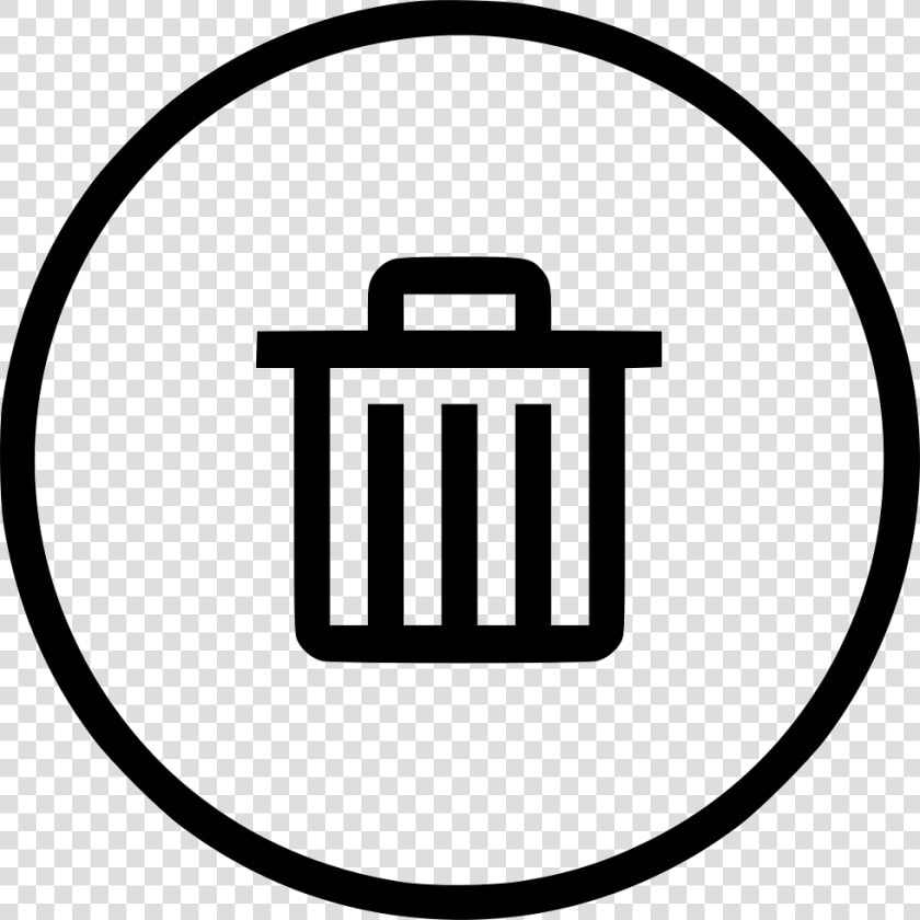 Delete Trash Dustbin Garbage Remove Recyclebin Ui  HD Png DownloadTransparent PNG