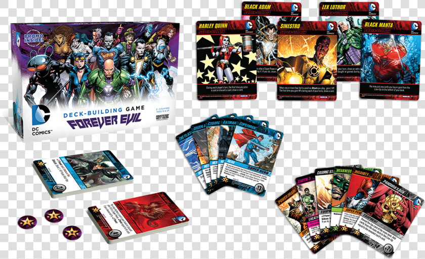 Dc Deck Building Game Forever Evil  HD Png DownloadTransparent PNG