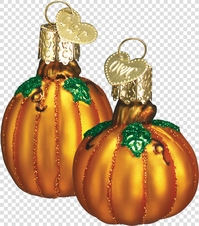 Miniature Pumpkin Ornaments   Pumpkin  HD Png DownloadTransparent PNG