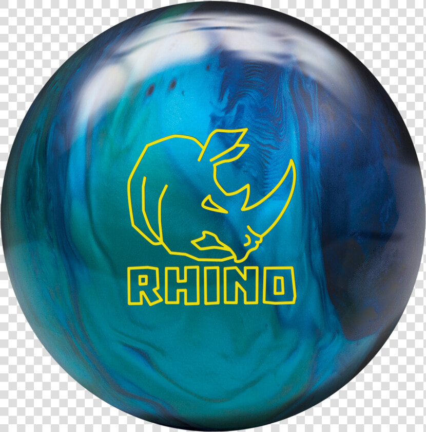 Brunswick Rhino Cobalt aqua teal Bowling Ball Clipart   Brunswick Rhino Bowling Ball  HD Png DownloadTransparent PNG