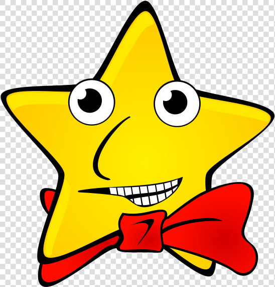 Starry Night   Funny Star  HD Png DownloadTransparent PNG