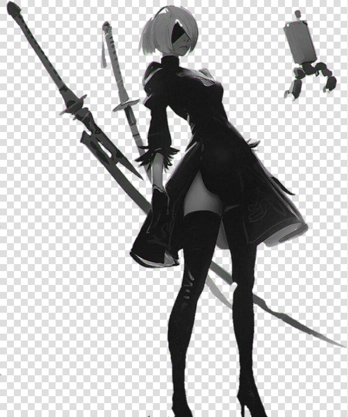 Transparent Nier Automata 2b Png   2b Nier Automata Png  Png DownloadTransparent PNG