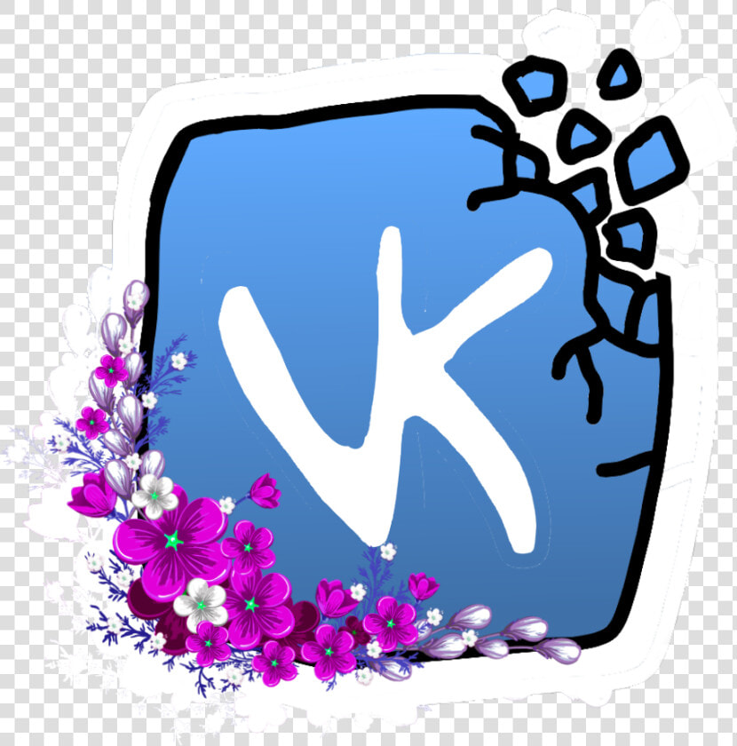  vkontakte  vk   Transparent Background Flowers Clipart  HD Png DownloadTransparent PNG