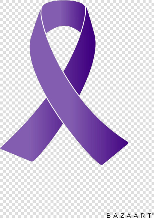 Purple Ribbon Overdose Awareness  HD Png DownloadTransparent PNG