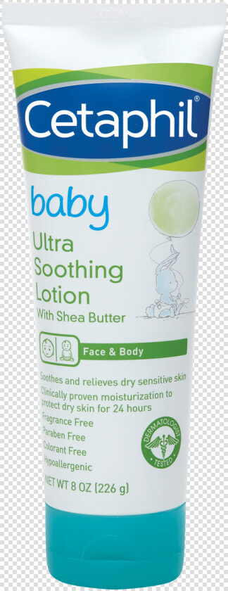 Cetaphil Baby Ultra Soothing Lotion  HD Png DownloadTransparent PNG