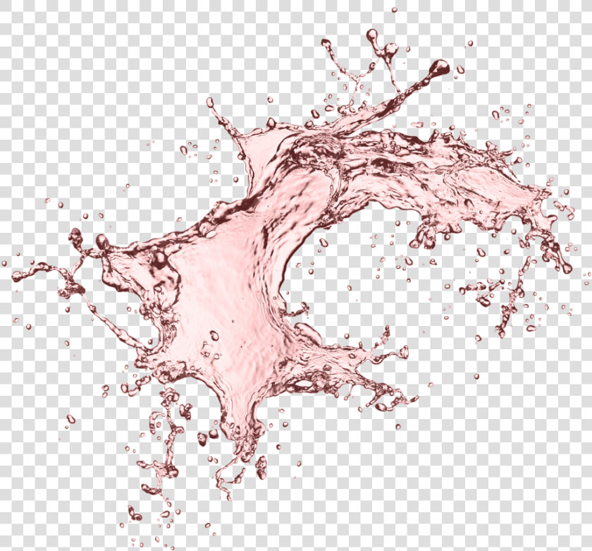 Water Splash   Png Download   Rose Gold Splash Png  Transparent PngTransparent PNG