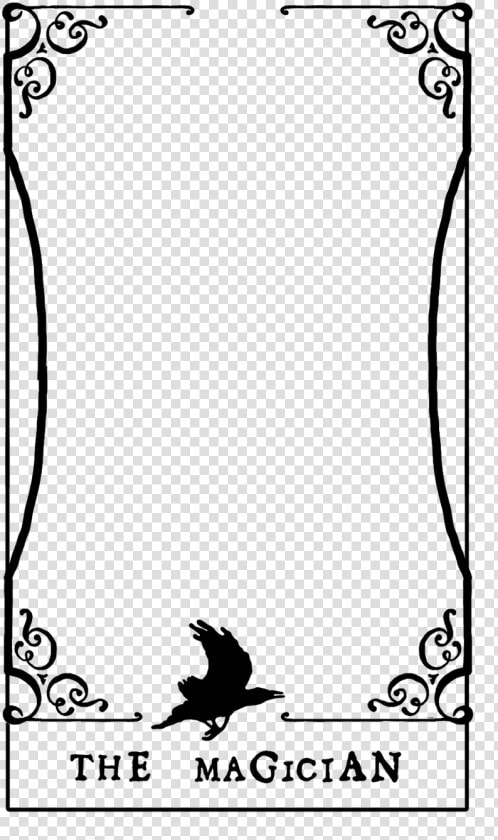 Tarot Card Template Tarot Card Template By Contntlbreakfst   Tarot Card Frame Template  HD Png DownloadTransparent PNG