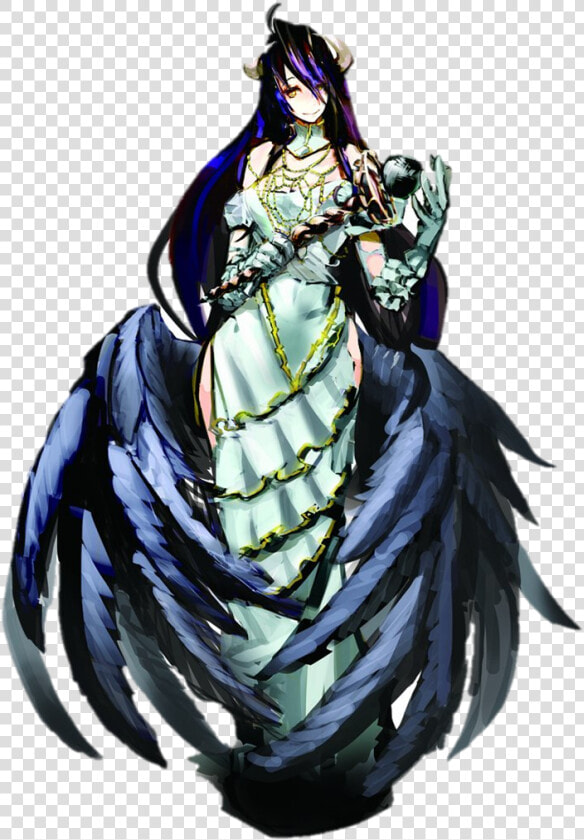 Villains Wiki   Albedo Overlord Light Novel  HD Png DownloadTransparent PNG