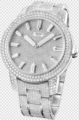 Booster Diamond White Gold min   Analog Watch  HD Png DownloadTransparent PNG