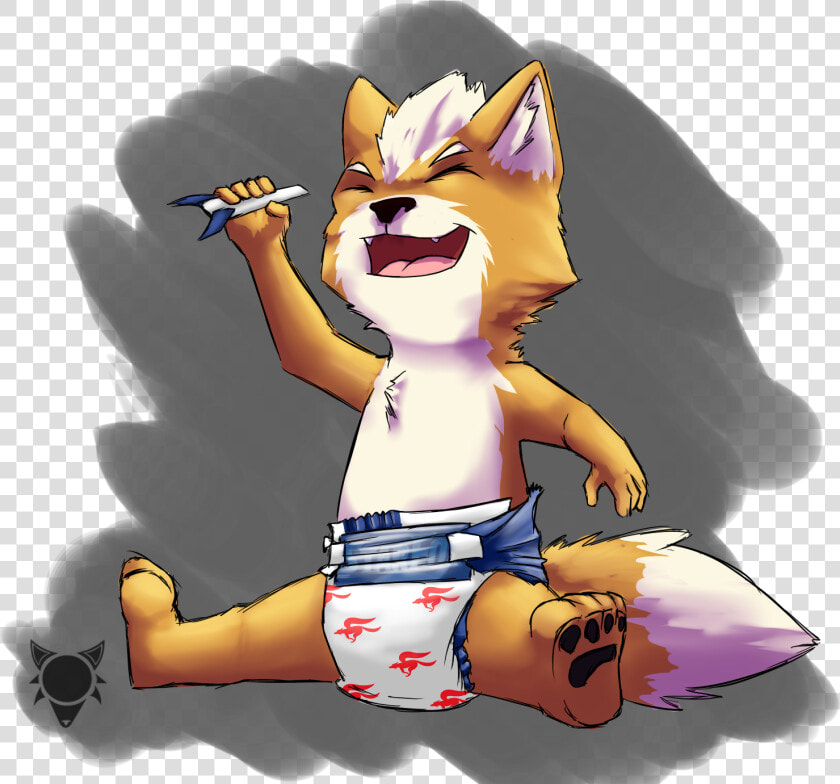 Baby Fox Mccloud   Fox Mccloud Star Fox Shower  HD Png DownloadTransparent PNG