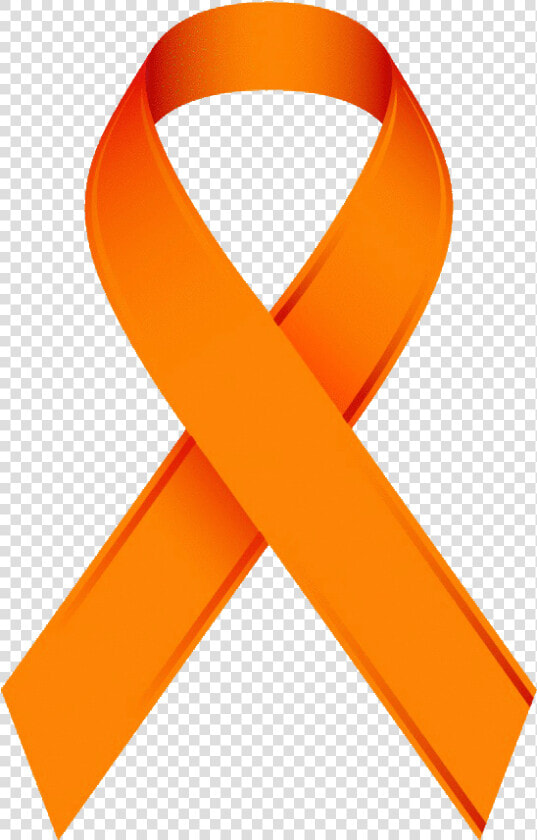 Orange Awareness Ribbon Clip Art   Ankylosing Spondylitis Ribbon  HD Png DownloadTransparent PNG