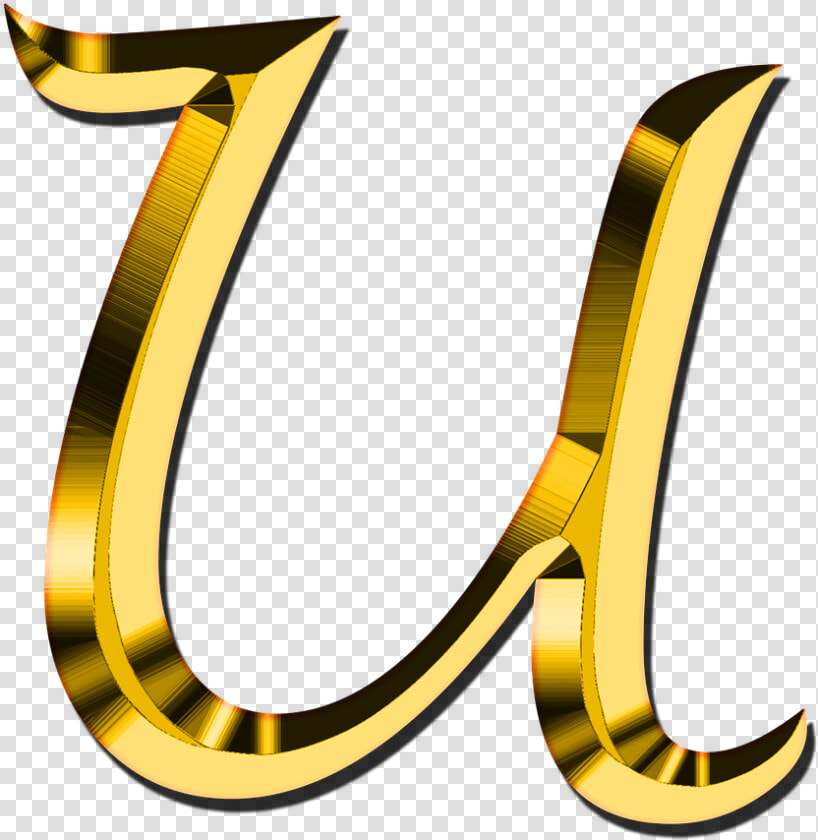 U Letter Transparent   Transparent Gold Letter U  HD Png DownloadTransparent PNG