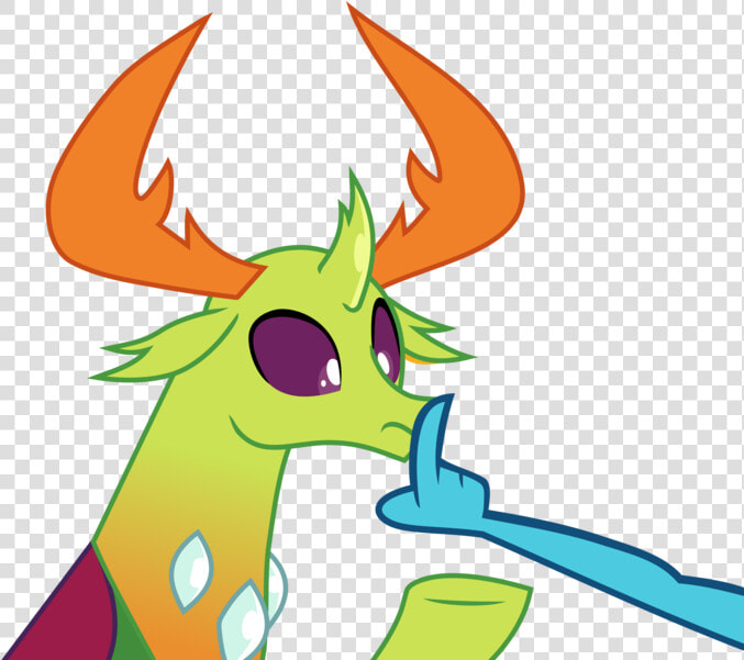 Frownfactory  Changedling  Changeling  Dragon  Horn   Ember Thorax Vector  HD Png DownloadTransparent PNG