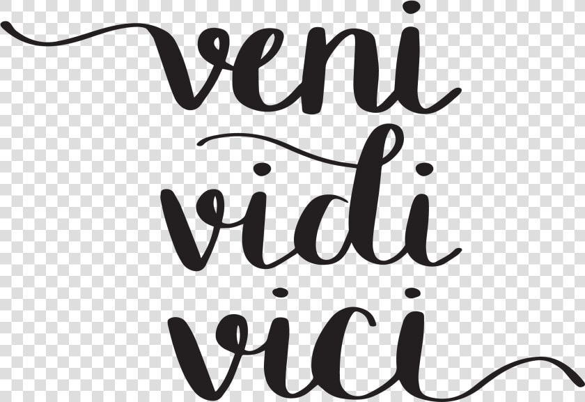 Hand Lettered Veni Vidi   Veni Vidi Vici  HD Png DownloadTransparent PNG