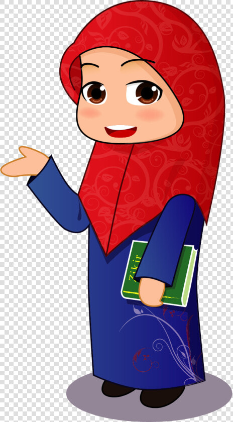 Muslim Islam Hijab Clip Art   Muslim Girl Clipart  HD Png DownloadTransparent PNG