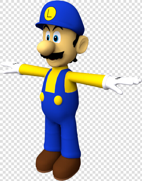 Download Zip Archive   Luigi Anime Model  HD Png DownloadTransparent PNG