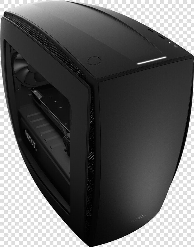 Nzxt Manta Itx Case   Curved Pc Case  HD Png DownloadTransparent PNG