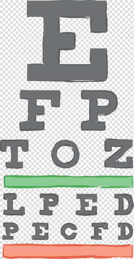 Emmerich Test   Eye Chart  HD Png DownloadTransparent PNG