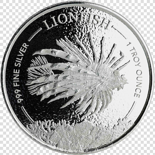 1 Oz Silver Lionfish 2019  HD Png DownloadTransparent PNG