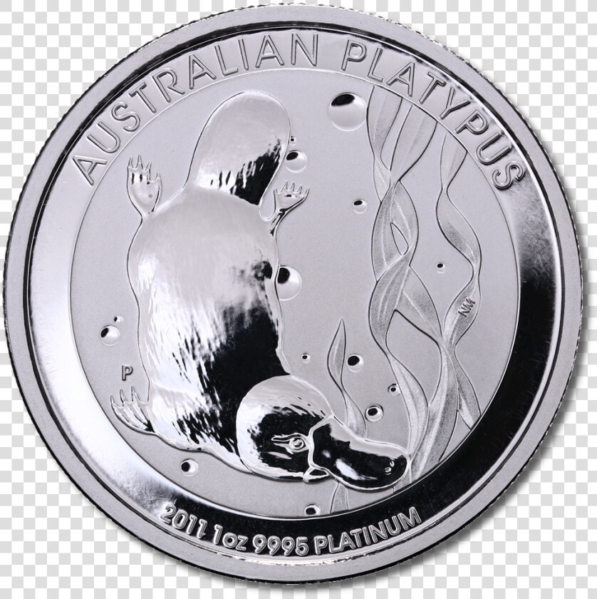 1 Oz Platypus Platinum Coin   Platinum Coin Png  Transparent PngTransparent PNG