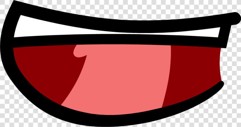 Clip Art Open Mouth Smile   Bfdi Smile Mouth Open L  HD Png DownloadTransparent PNG