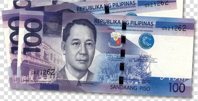 New 100 Peso Bill  HD Png DownloadTransparent PNG