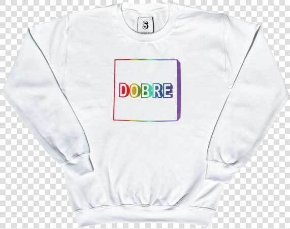 Unisex Gradient Logo Crew Neck Sweatshirt   Dobre Brothers Merch  HD Png DownloadTransparent PNG