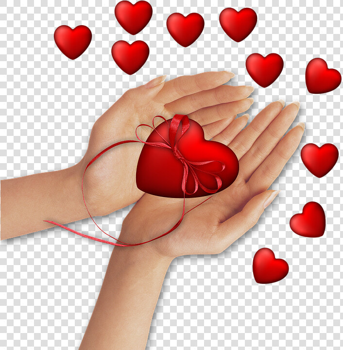 Imagen Png  Manos  Corazon  Decoracion  Romántico   Buongiorno E Buon Mercoledì  Transparent PngTransparent PNG