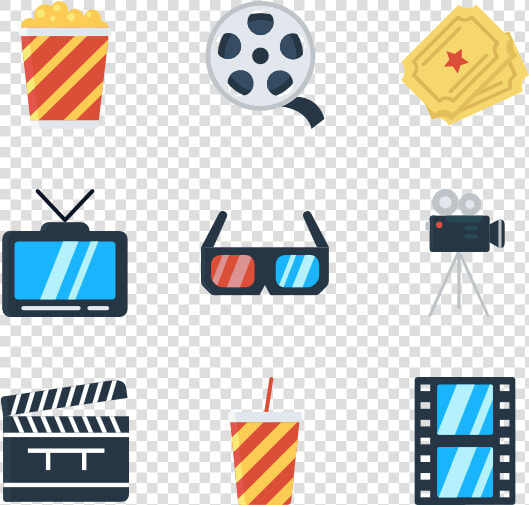 Cinema   Flat Cinema Icon Png  Transparent PngTransparent PNG