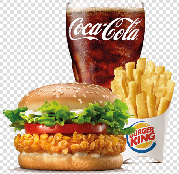 Crispy Chicken Burger King  HD Png DownloadTransparent PNG