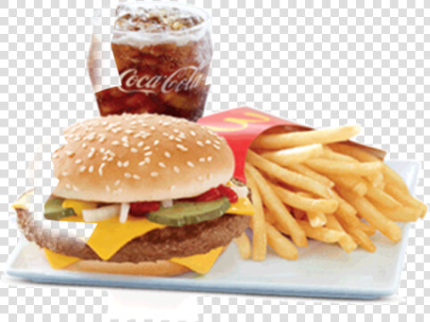 Quarter Pounder W cheese Meal   Mcdonald  39 s Menu In Abu Dhabi  HD Png DownloadTransparent PNG