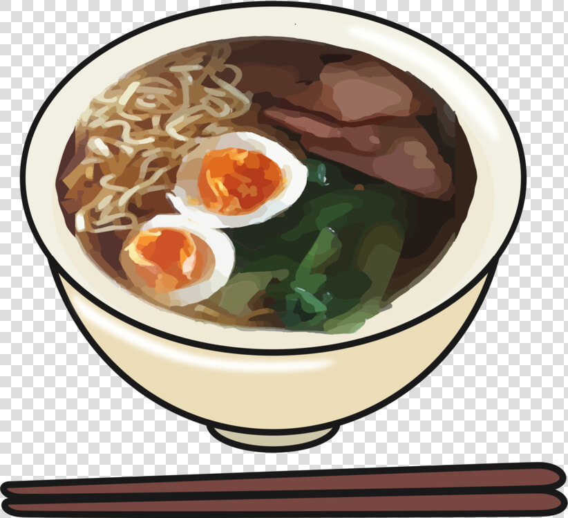 Cuisine okinawa Soba bowl   Lamian  HD Png DownloadTransparent PNG