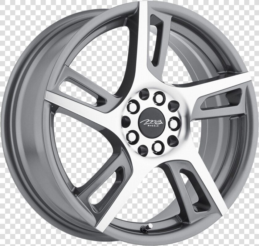 Mb Wheels Vector Wheels Multi Spoke Painted Passenger   Mb Vector Wheels  HD Png DownloadTransparent PNG