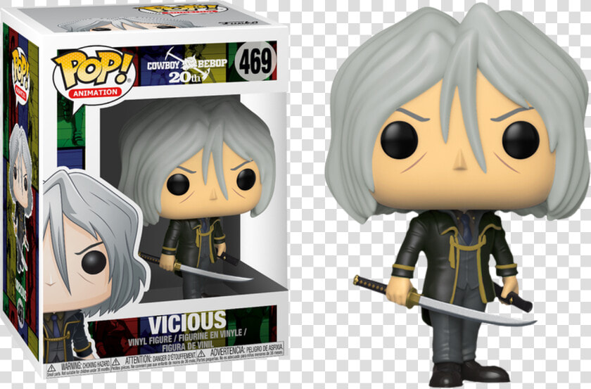 Vicious Pop Vinyl Figure   Cowboy Bebop Vicious Funko Pop  HD Png DownloadTransparent PNG